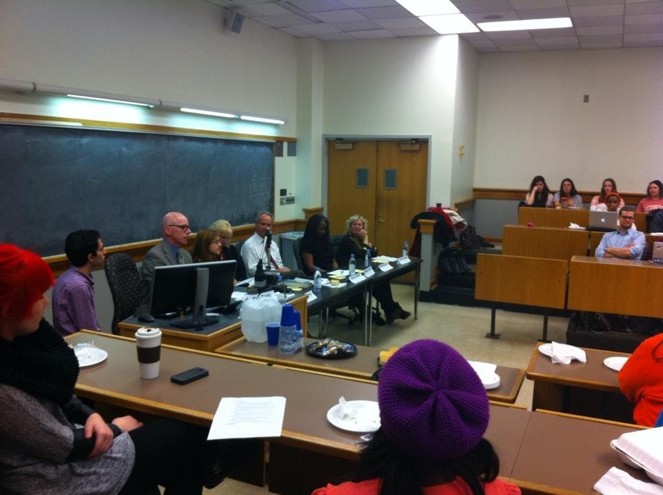 	Active Minds hosts events including movie screening, professor panels, and study breaks to increase awareness of mental health issues on Grounds and foster an open conversation among the University community. 