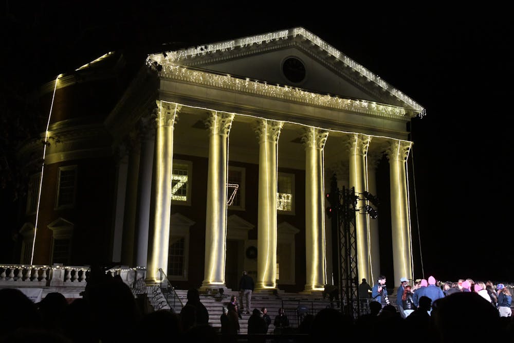 <p>To honor the lives of Davis, Perry and Chandler, the Committee plans to light up the players’ jersey numbers in the windows of the Rotunda prior to the start of the light show.</p>