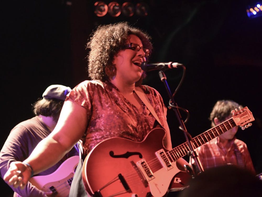 Brittany Howard — performing here with her band Alabama Shakes in 2012 — grapples with identity on her debut solo release.