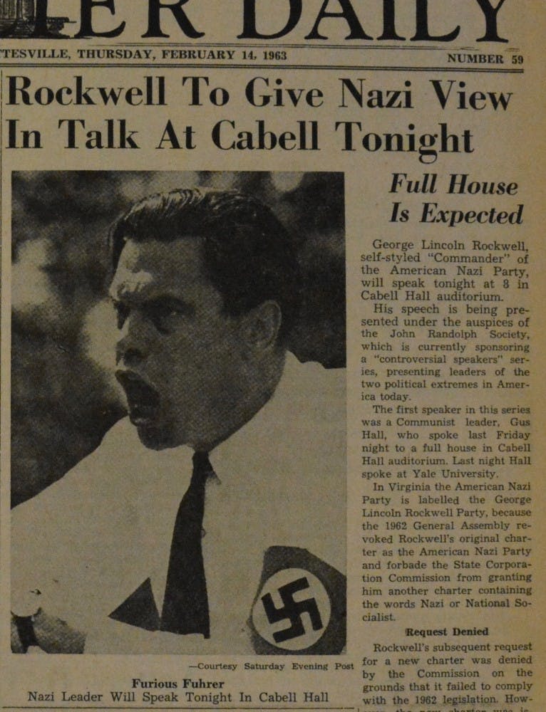 Article from The Cavalier Daily's archive — Thursday, Feb. 14, 1963