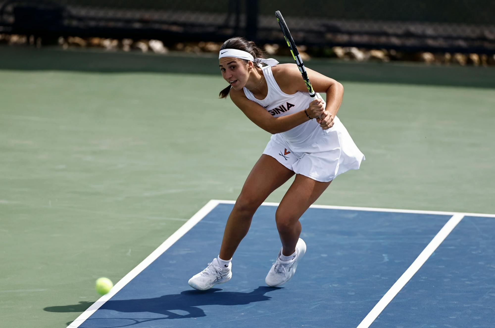 The Cavaliers dominated in both singles and doubles.