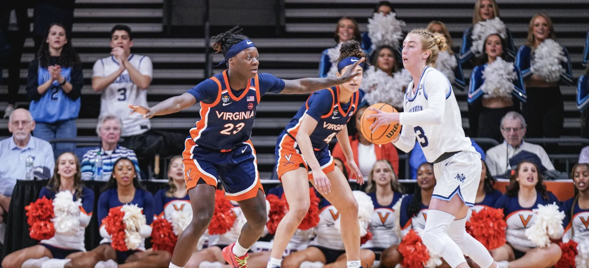 The Cavaliers were outscored 19-6 in the second quarter, allowing the Wildcats to open up a double-digit halftime lead that was never surmounted.