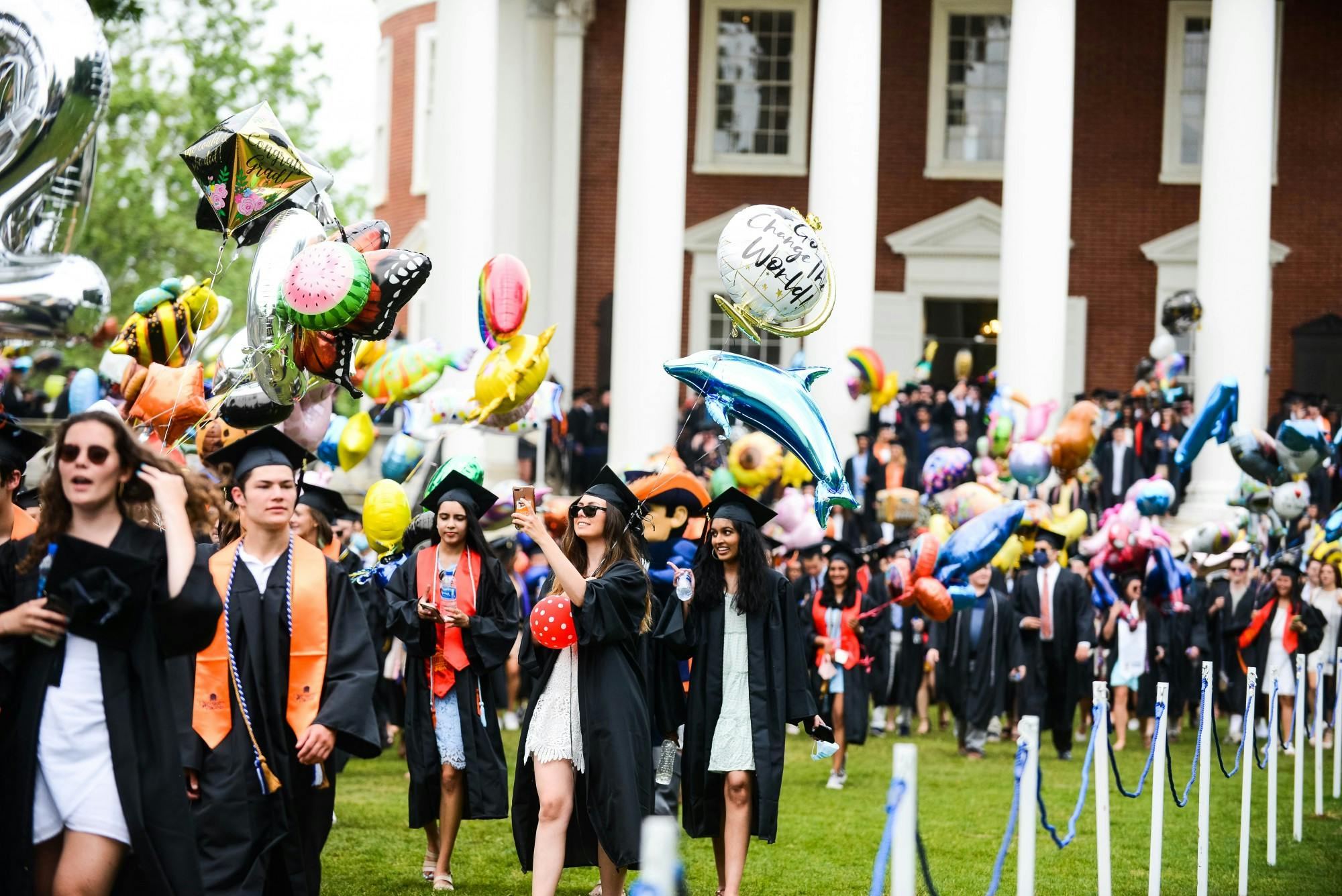 I encourage you to visit a place on Grounds special to you, do an activity that will remind you of this place and lastly, know that the University will always be a part of you. &nbsp;