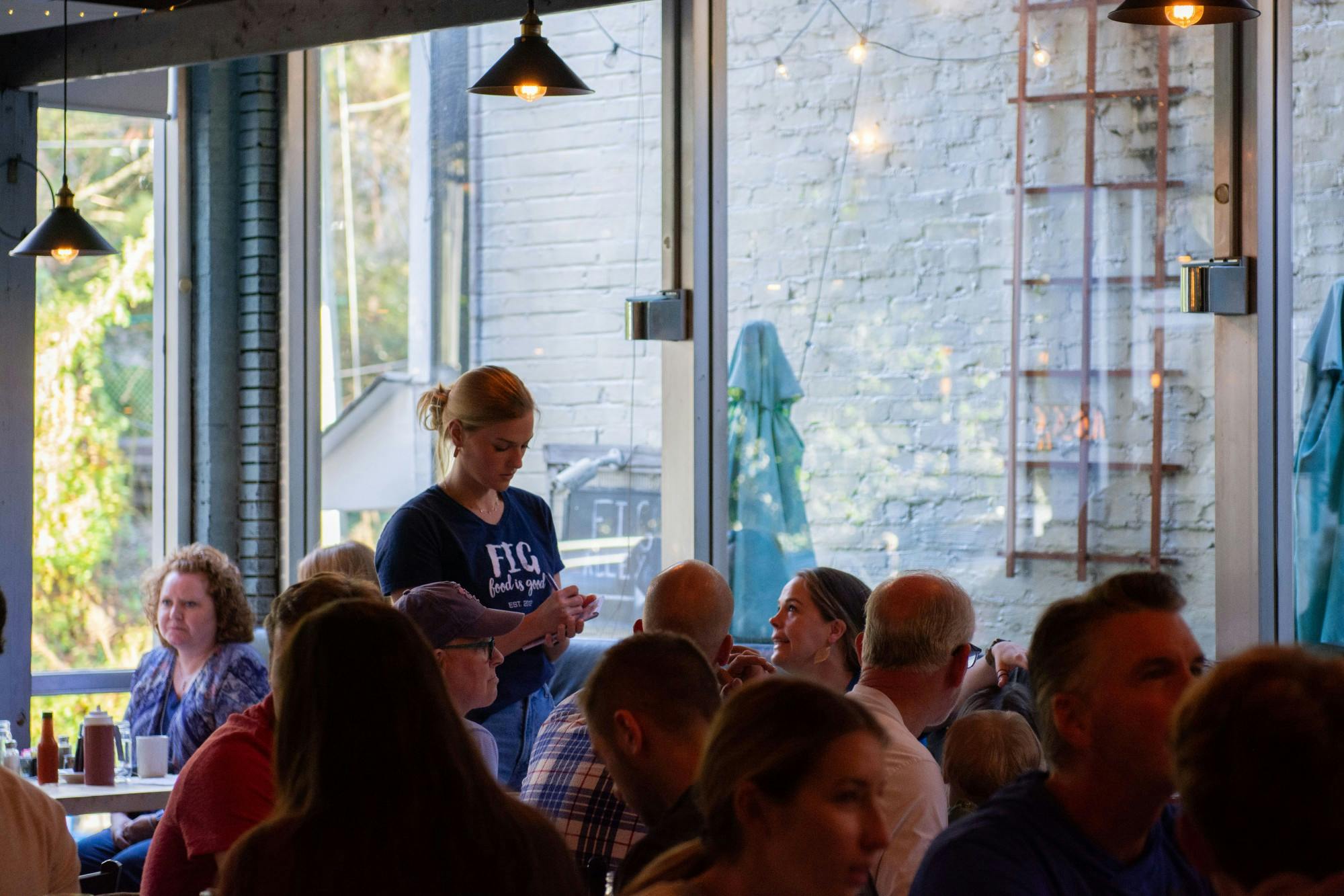 That sense of family with the employees, who are known as “Figlets,” has persisted over the past decade and has been instrumental in ensuring the restaurant’s lasting success on the Corner. 