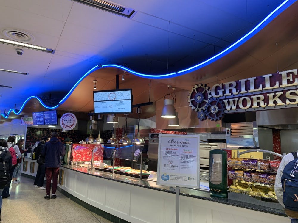 Crossroads is located on the first floor of O'Hill and is frequented by first-year students.&nbsp;