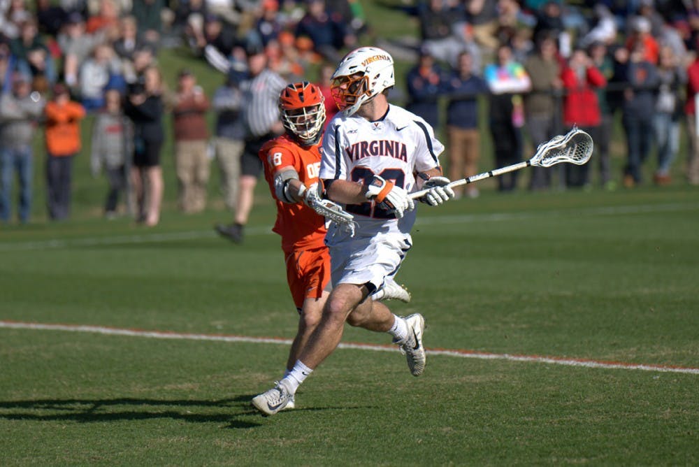 <p>Junior midfielder Ryan Conrad's presence and face-off abilities have been missed since his injury in the March 4 game against Syracuse.</p>