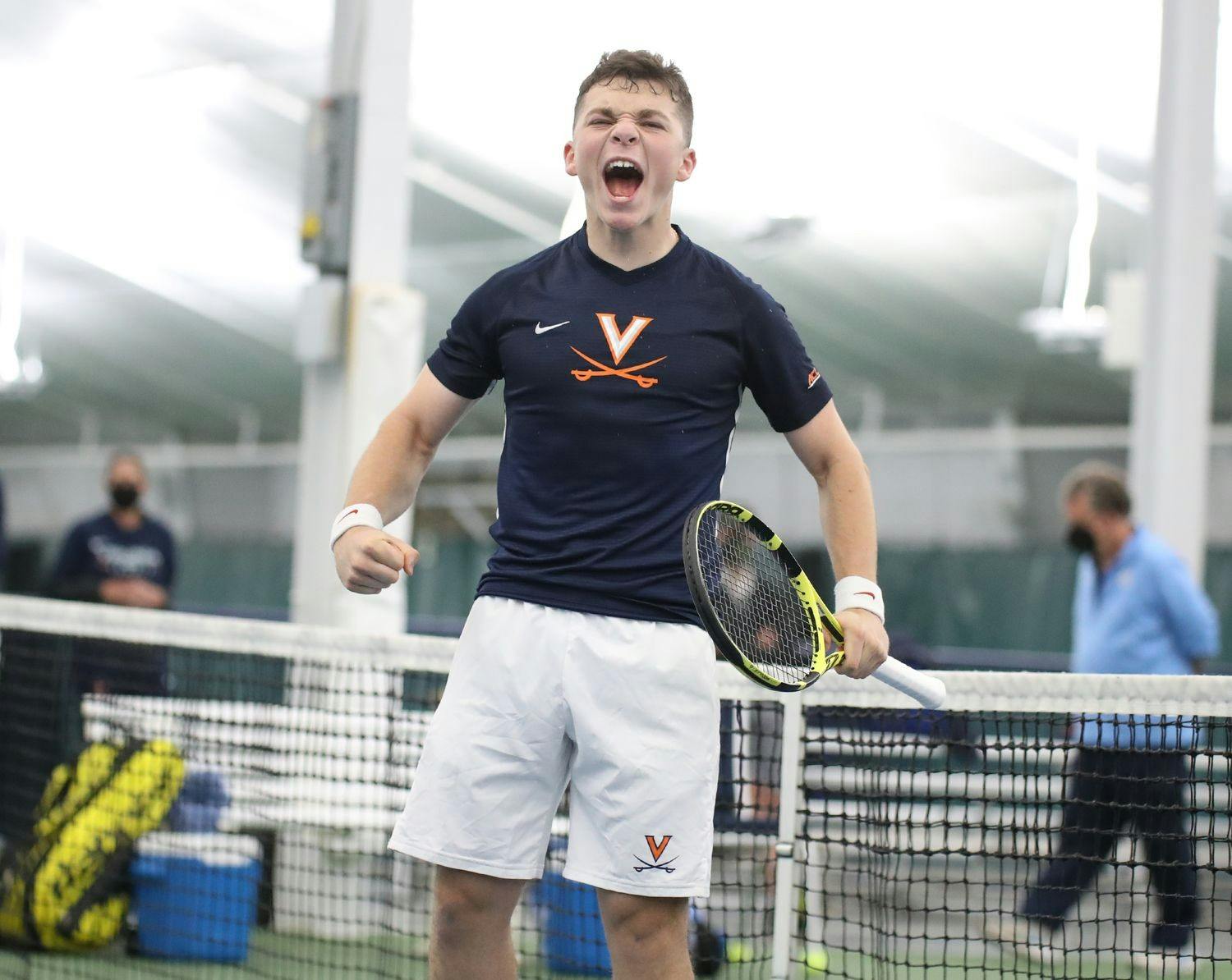 Virginia freshman Iñaki Montes helped secure the doubles point and a singles point for the Cavaliers against No. 1 North Carolina.