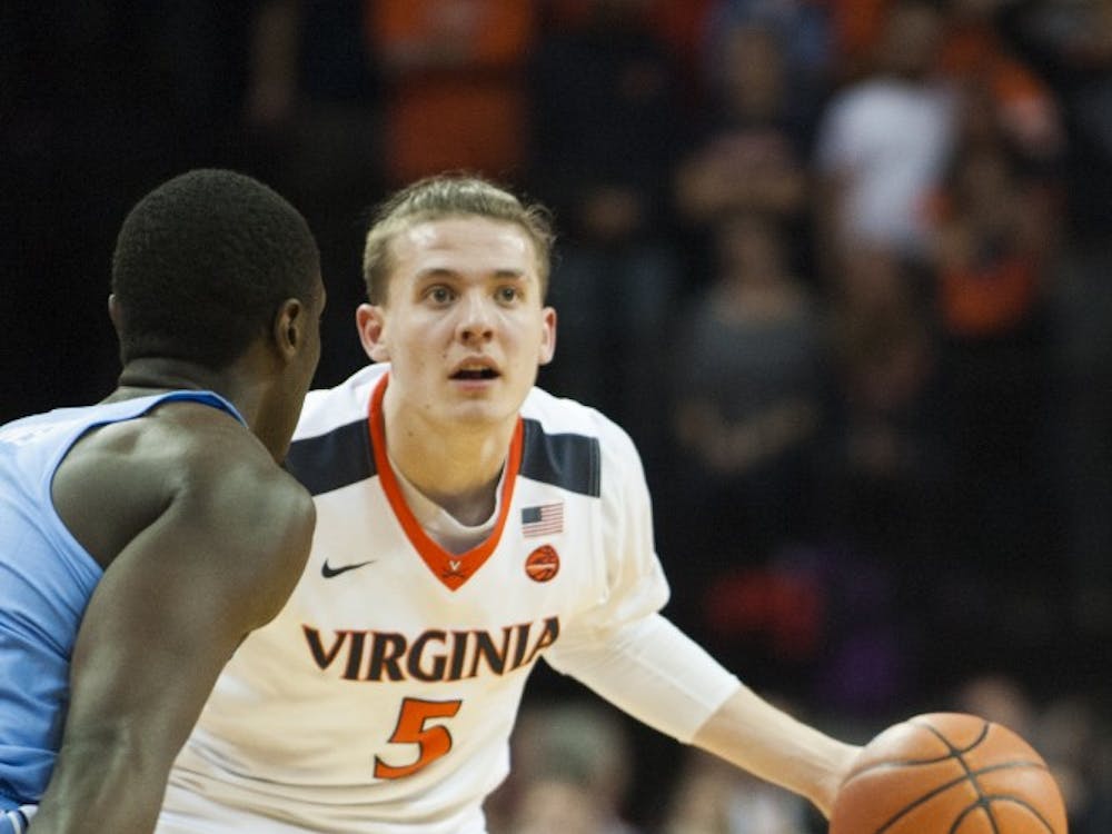 Freshman guard Kyle Guy is leading the men's basketball team in offensive&nbsp;efficiency.