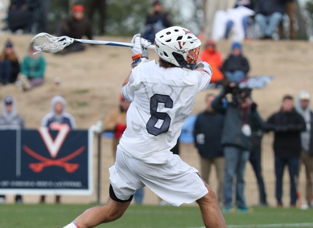 Dox Aitken was one of the seven Cavalier to score against Lehigh.&nbsp;