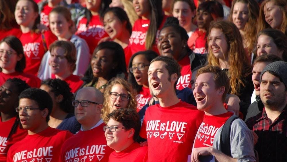 One of the most fulfilling celebrations of this holiday at the University is the “Love is…” campaign.