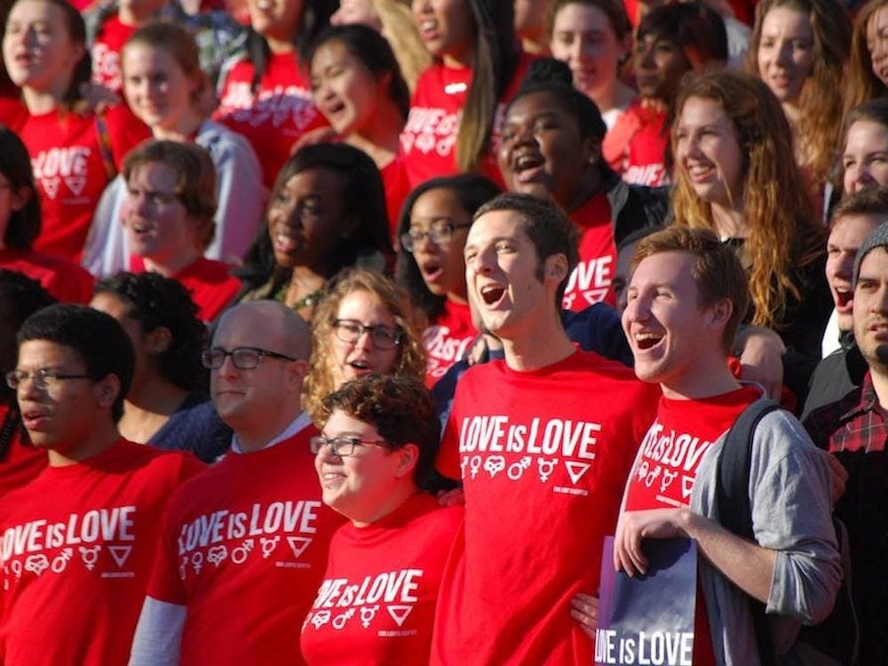 One of the most fulfilling celebrations of this holiday at the University is the “Love is…” campaign.