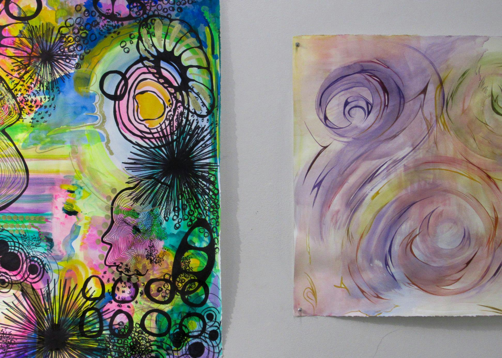 Tucked away behind the fraternities and the Fralin Museum of Art on Rugby Road, the University's School of Architecture and arts programs host a wealth of exhibitions. Displays of work are intertwined between classrooms and offices, with both permanent and rotating exhibitions open to the public.