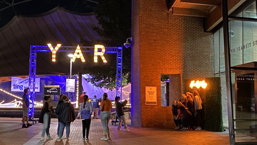 The Class of 2018, 2019, 2020 and 2021 were invited to the event, which was held at the Ting Pavilion on the Downtown Mall from 9:00 p.m. to midnight.