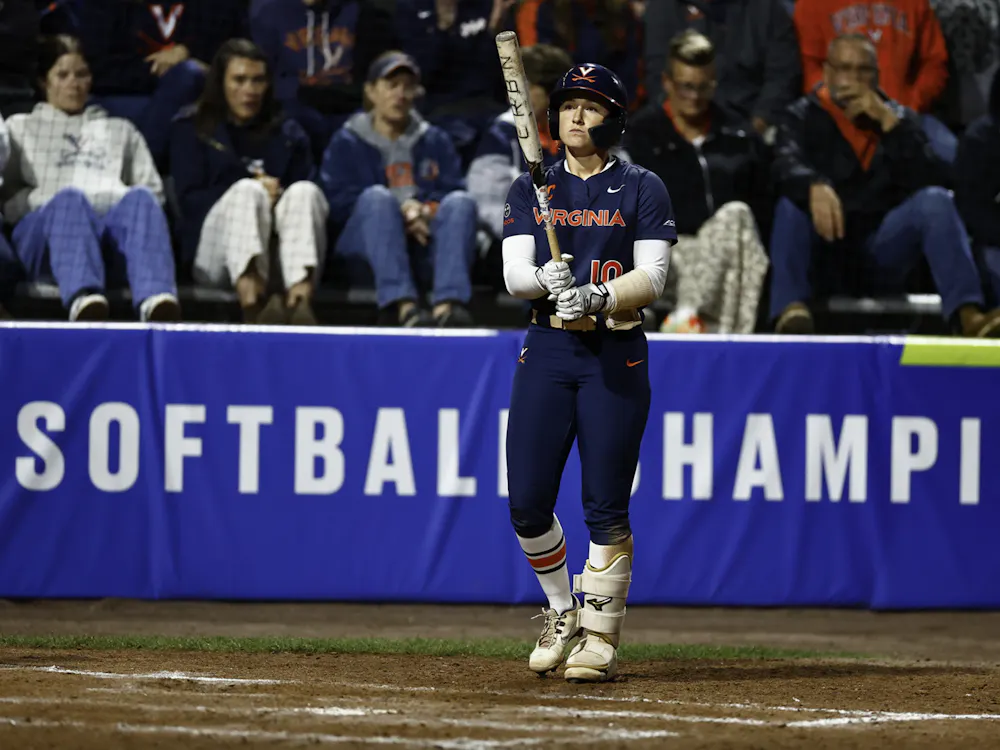 Jade Hylton reached base multiple times in her final career outing at Palmer Park.