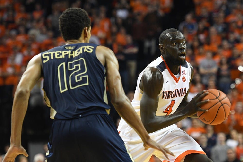 <p>Junior guard Marial Shayok has recently earned a spot in the starting lineup with his stellar play.</p>