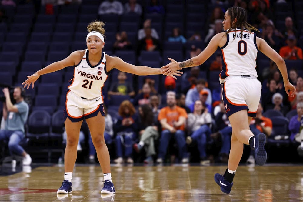 Kymora Johnson and Olivia McGhee combined for 25 points, nine rebounds and four steals.