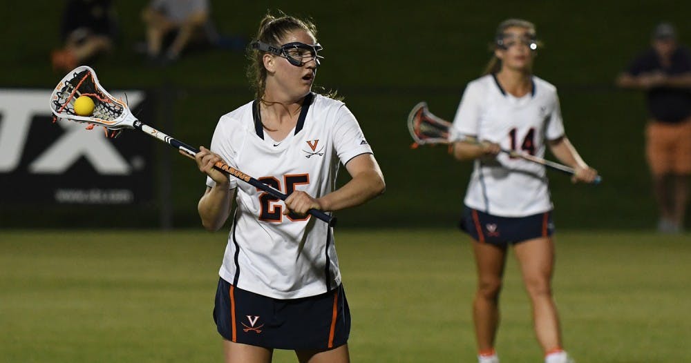 Freshman midfielder Sammy Mueller forced three turnovers in Virginia's 11-7 win over Louisville.&nbsp;