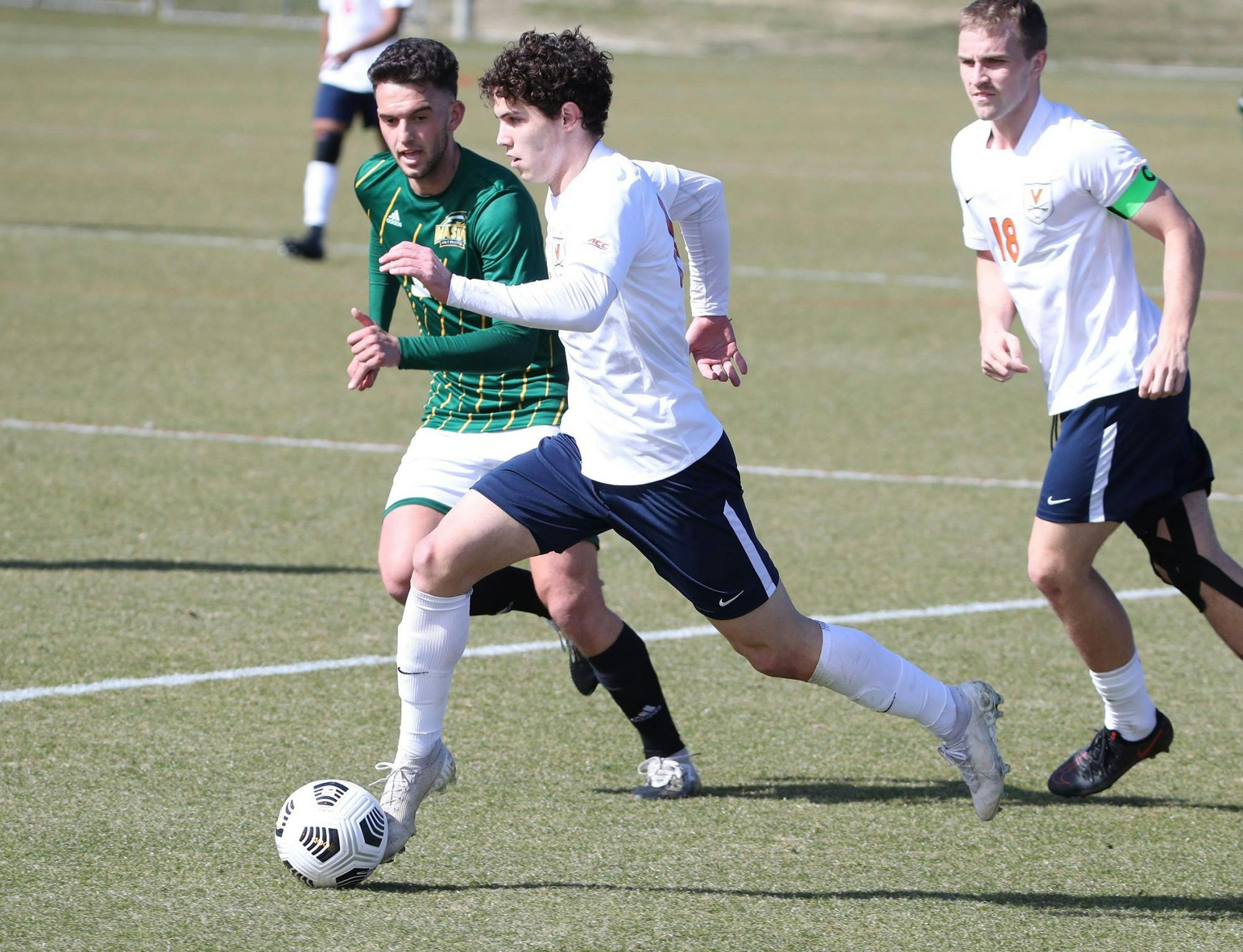 The 3-0 win marked the Cavaliers' 19th all-time win over the Patriots.&nbsp;