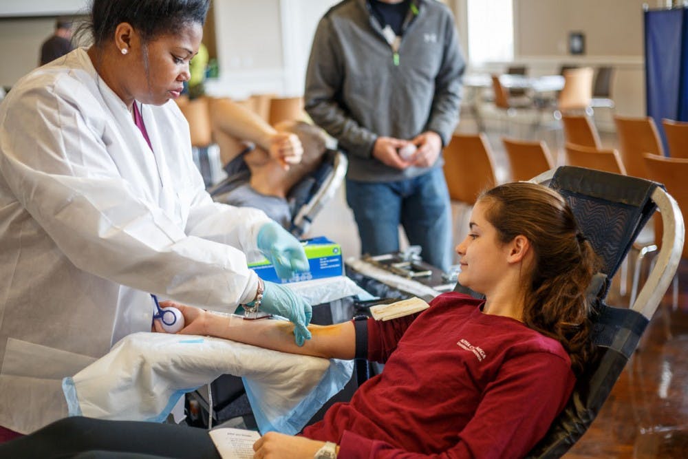 <p>Blood donations from the drive will be provided to service members and their families.</p>