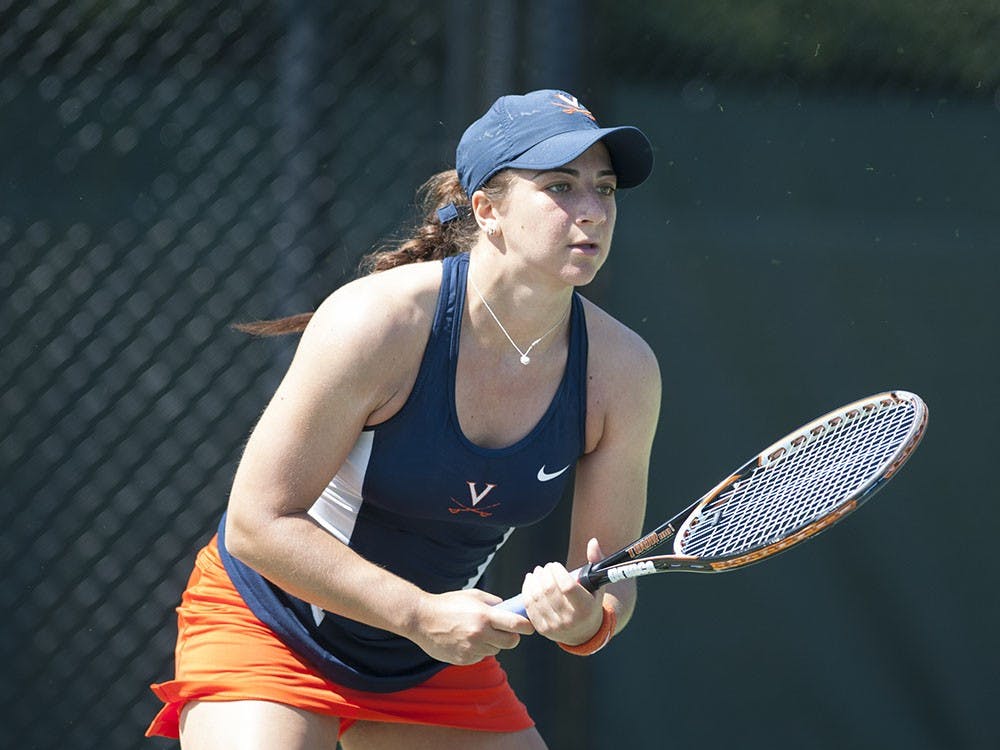Senior Julia Elbaba won the Blue flight title Sunday at the U.Va. Fall Invite.