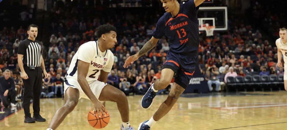 <p>Virginia dominated Morgan State from the opening tip in its final non-conference tilt.&nbsp;</p>