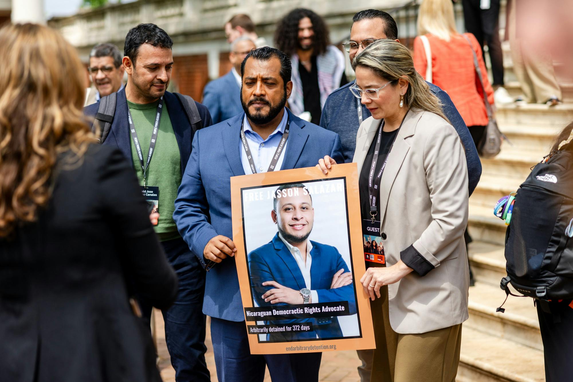 The campaign does not support any one ideological issue or political party, according to Maradiaga, but it supports people’s ability to freely express their ideas without imprisonment.&nbsp;