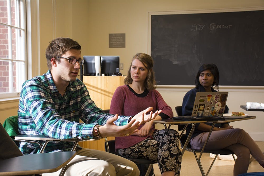 <p>The Madison House Helpline, One in Four, the Women’s Center, Second Year Council, the Contemplative Sciences Center, CAPS, Yoga Club at U.Va., Sustained Dialogue, Peer Health Educators and National Alliance on Mental Illness participated in Fight the Stigma Week as resources for students.</p>