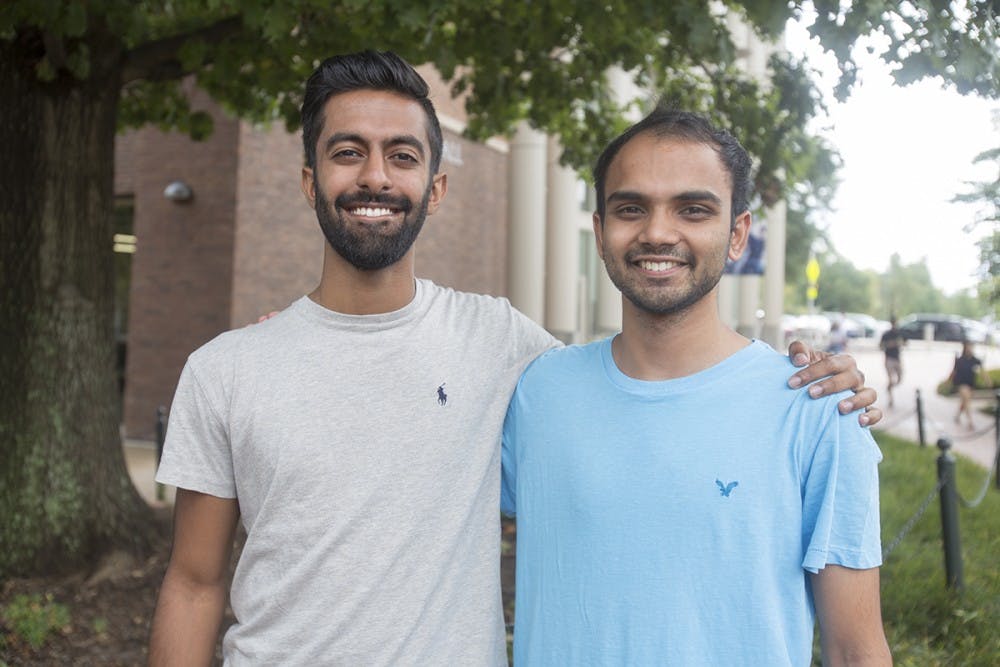 Fourth-year Engineering students Srikanth Chelluri and Nikhil Gupta are the creators of “uva schedule | me.”&nbsp;
