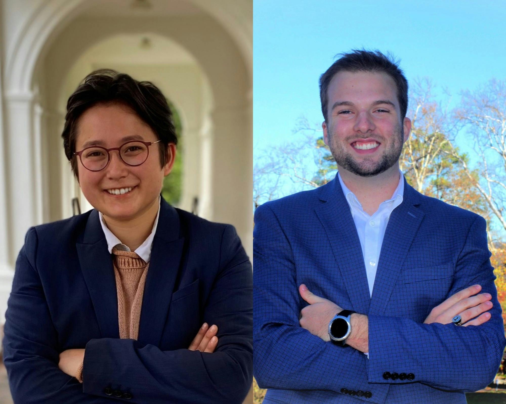 Oxley is campaigning as a solo candidate while Liu is on the same ticket as uncontested candidates third-year College Cecilia Cain, who is running for vice president for administrations and second-year College student Ryan Cieslukowski, who is running for vice president for organizations.&nbsp;