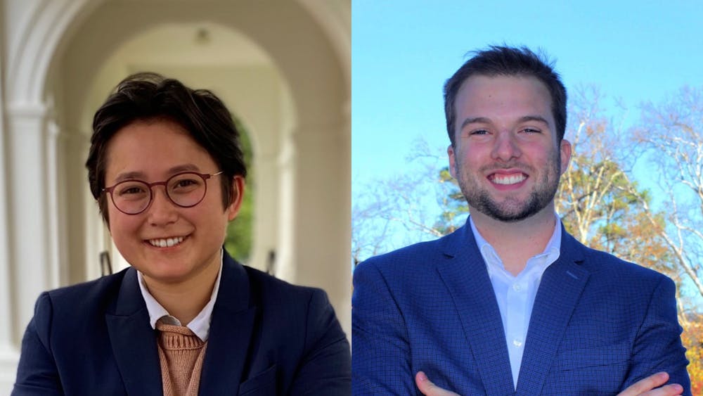 Oxley is campaigning as a solo candidate while Liu is on the same ticket as uncontested candidates third-year College Cecilia Cain, who is running for vice president for administrations and second-year College student Ryan Cieslukowski, who is running for vice president for organizations.&nbsp;