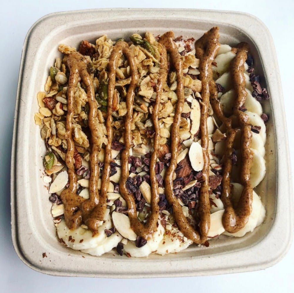 The Captain Bowl is included in the Corner Juice's menu with Elevate.