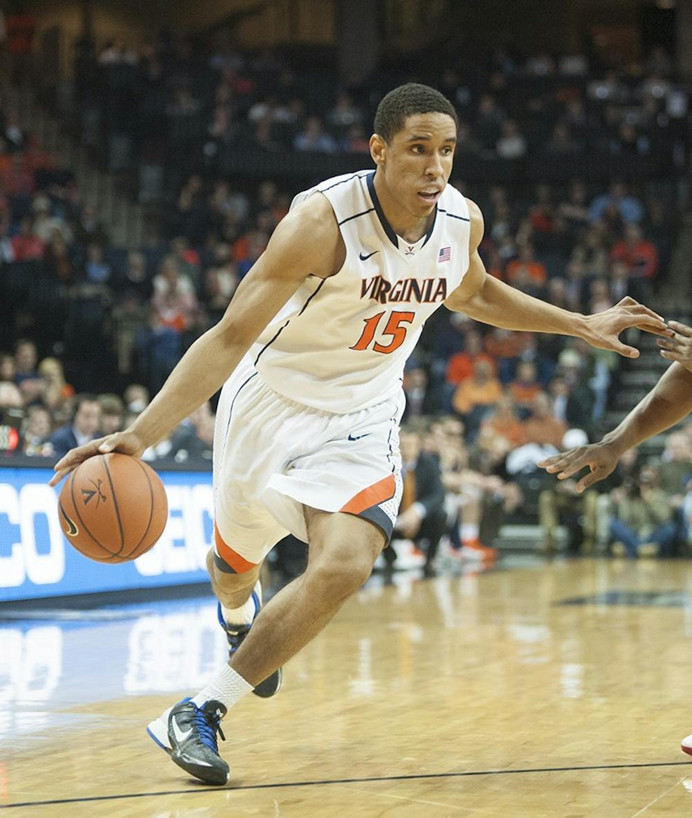	<p>Redshirt sophomore guard Malcolm Brogdon hit four free throws down the stretch to seal Virginia&#8217;s win</p>
