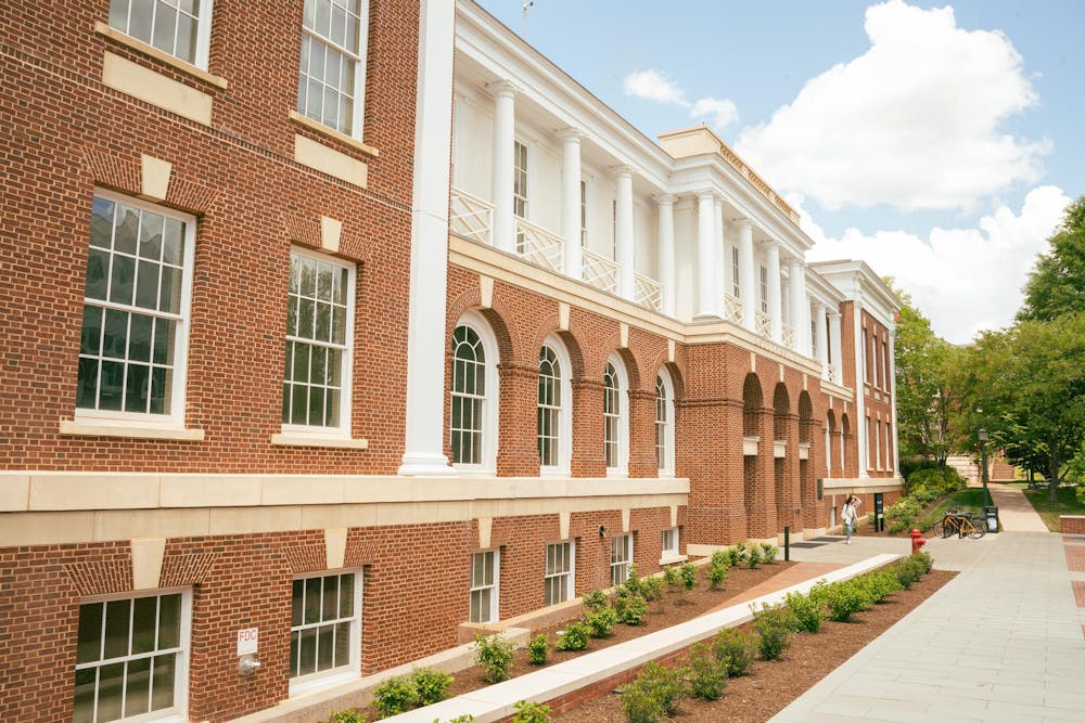 Robertson Hall, photographed May 5, 2026.