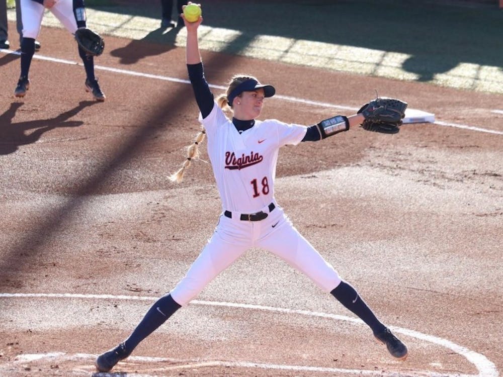 Freshman pitcher Aly Rayle earned the win for Virginia against Bradley at the Tennessee Classic.