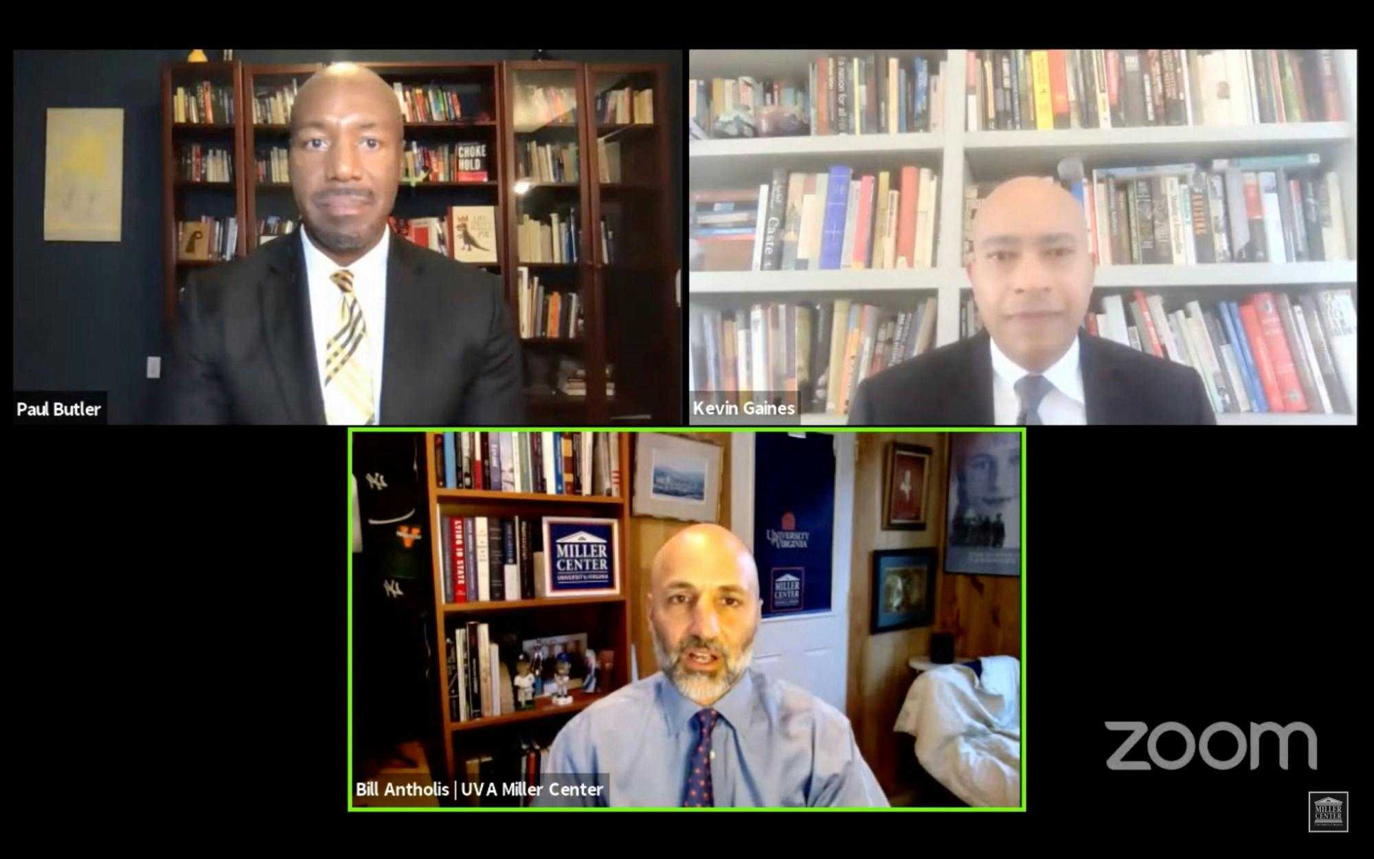 Paul Butler, African American and African Studies professor, was joined by Kevin Gaines, Georgetown University law professor and legal analyst on MSNBC, for the discussion.