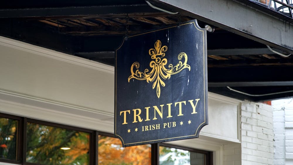 On Thursdays, Trinity Irish Pub offers $3 burgers and chips.&nbsp;