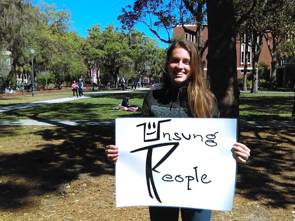 A new CIO on Grounds, Unsung People, promotes and publishes random acts of kindness by strangers. 