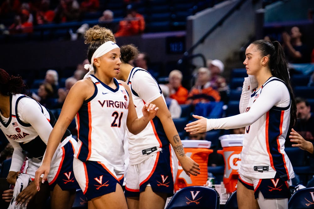 Sophomore guard Kymora Johnson exits for a break against Alabama State Nov. 20.