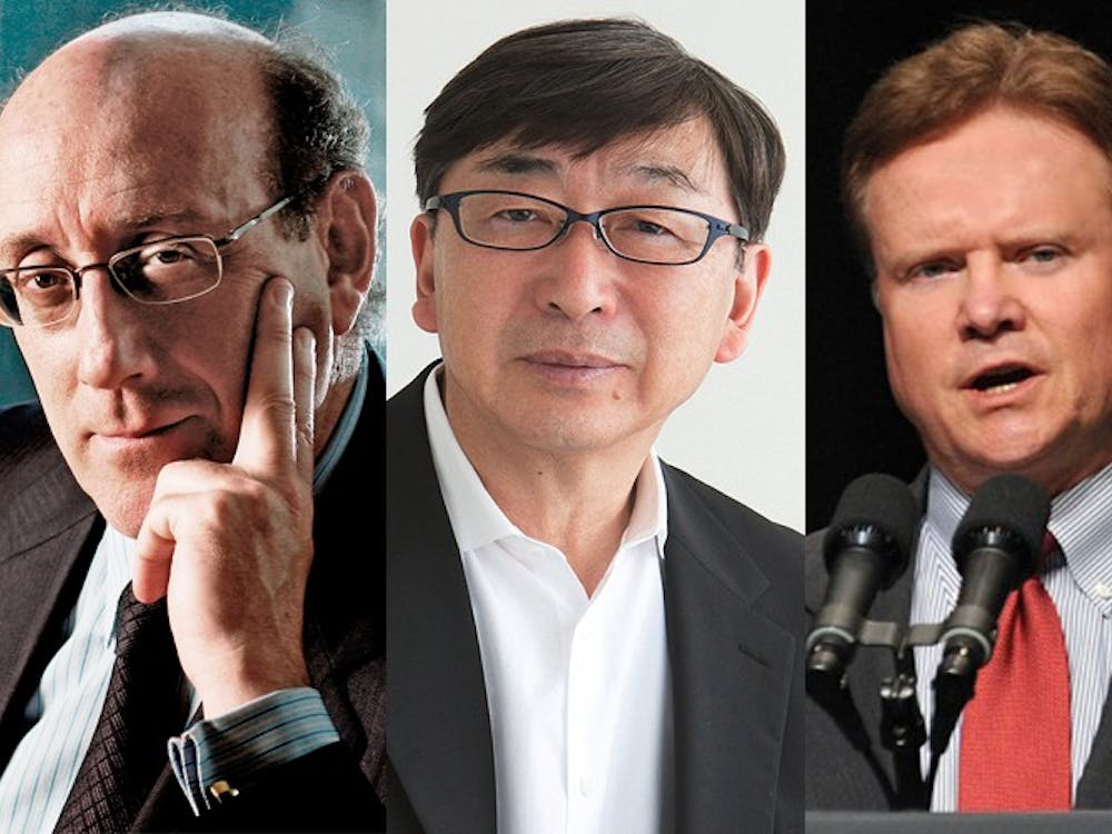 	Fienberg, Ito, and Webb (left to right) were recently named the winners of the Thomas Jefferson Foundation medals.