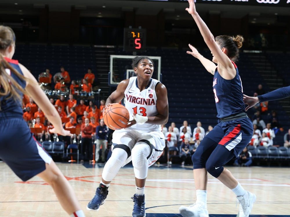 Junior small forward Jocelyn Willoughby led Virginia in scoring with 14 points.