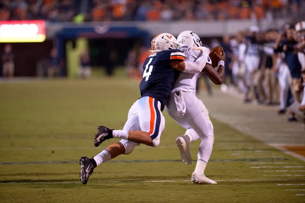 <p>Senior linebacker Jordan Mack leads all linebackers in the country with five sacks.</p>