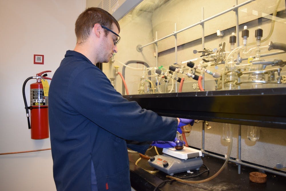 <p>After the University’s first Shut the Sash competition in October 2017, chemical fume hood detectors recorded a 32 percent improvement on sash-position in the Physical and Life Sciences Building alone.</p>