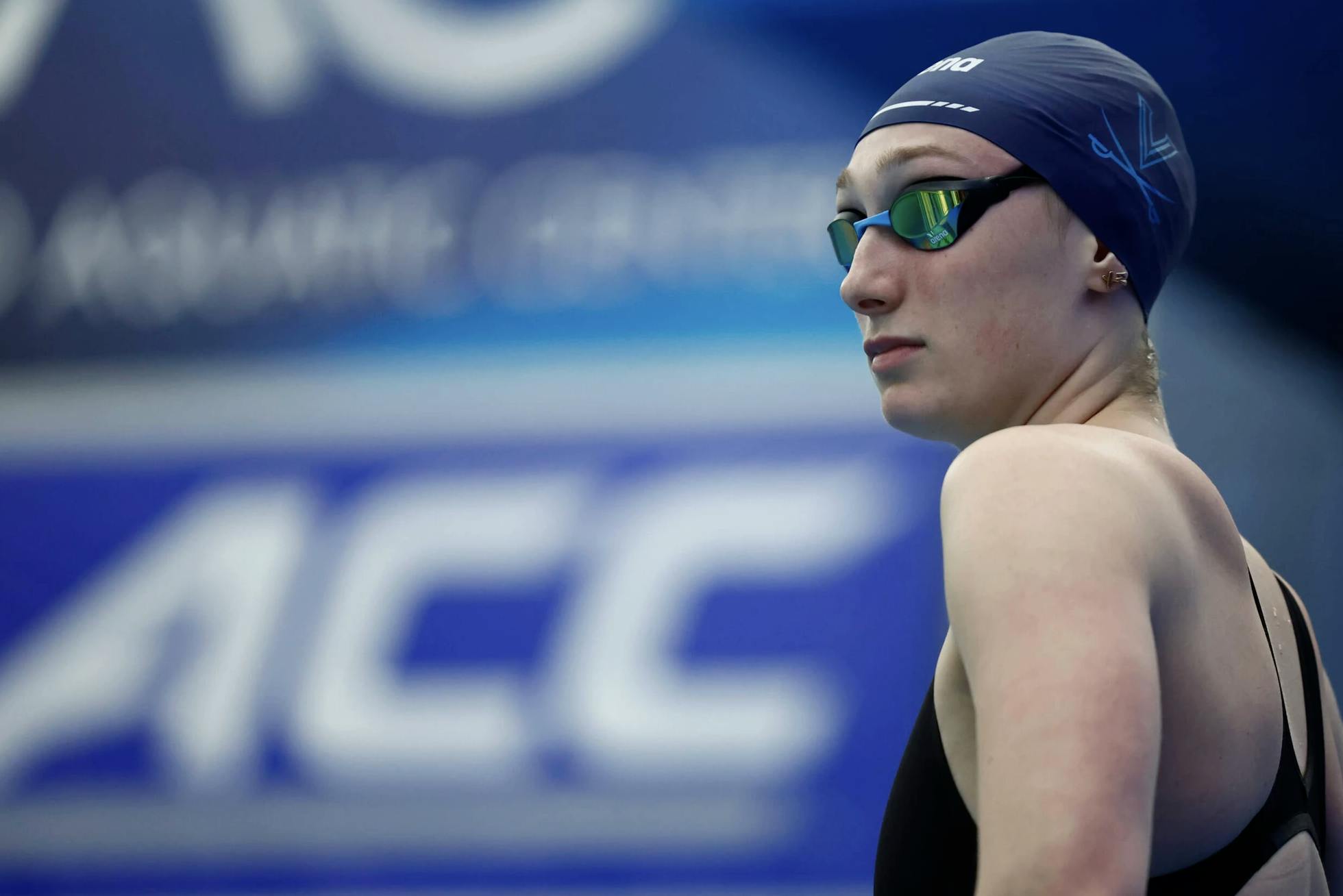 Senior captain Emma Weber at the 2025 ACC Championships.