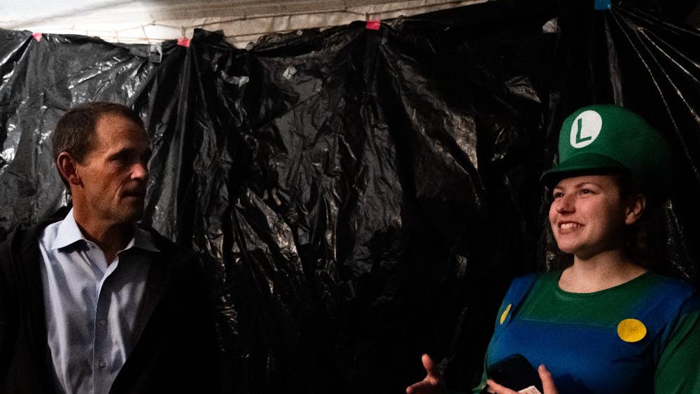 Ryan attended and helped advertise Hauntings on the Hill, Brown College’s annual student-created haunted house