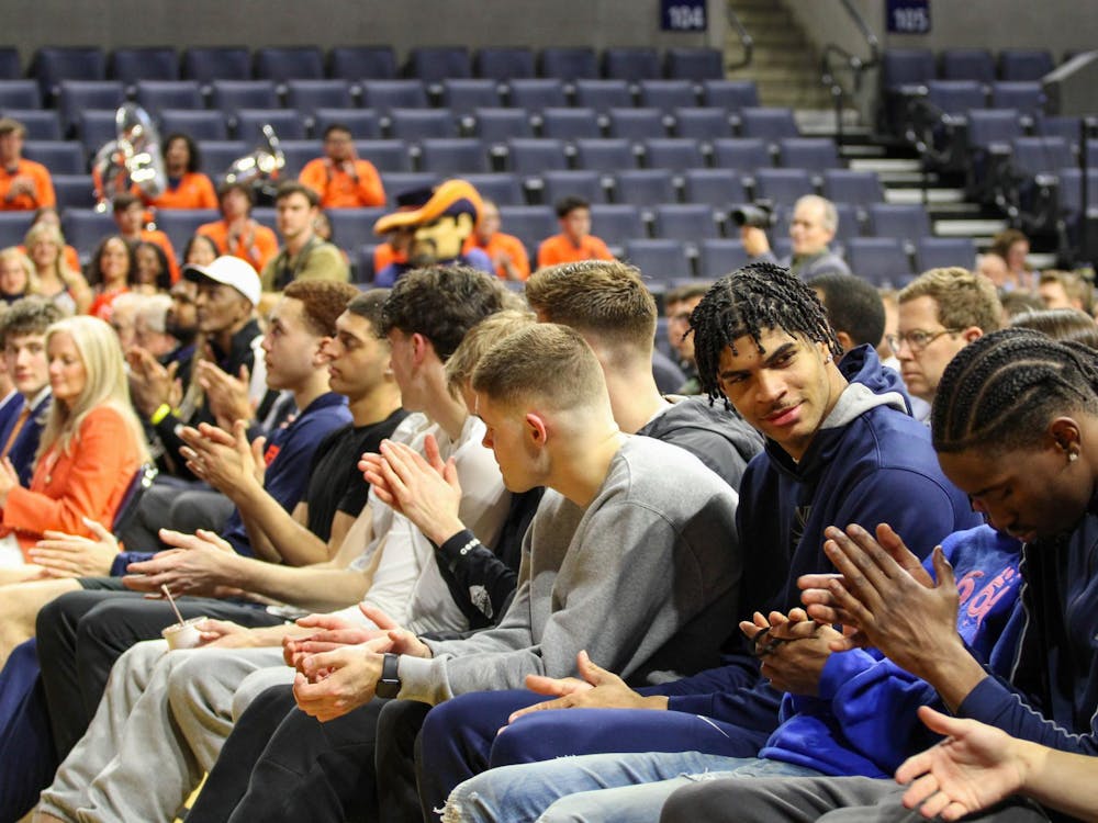 Last season's men's basketball roster at Odom's introductory press conference