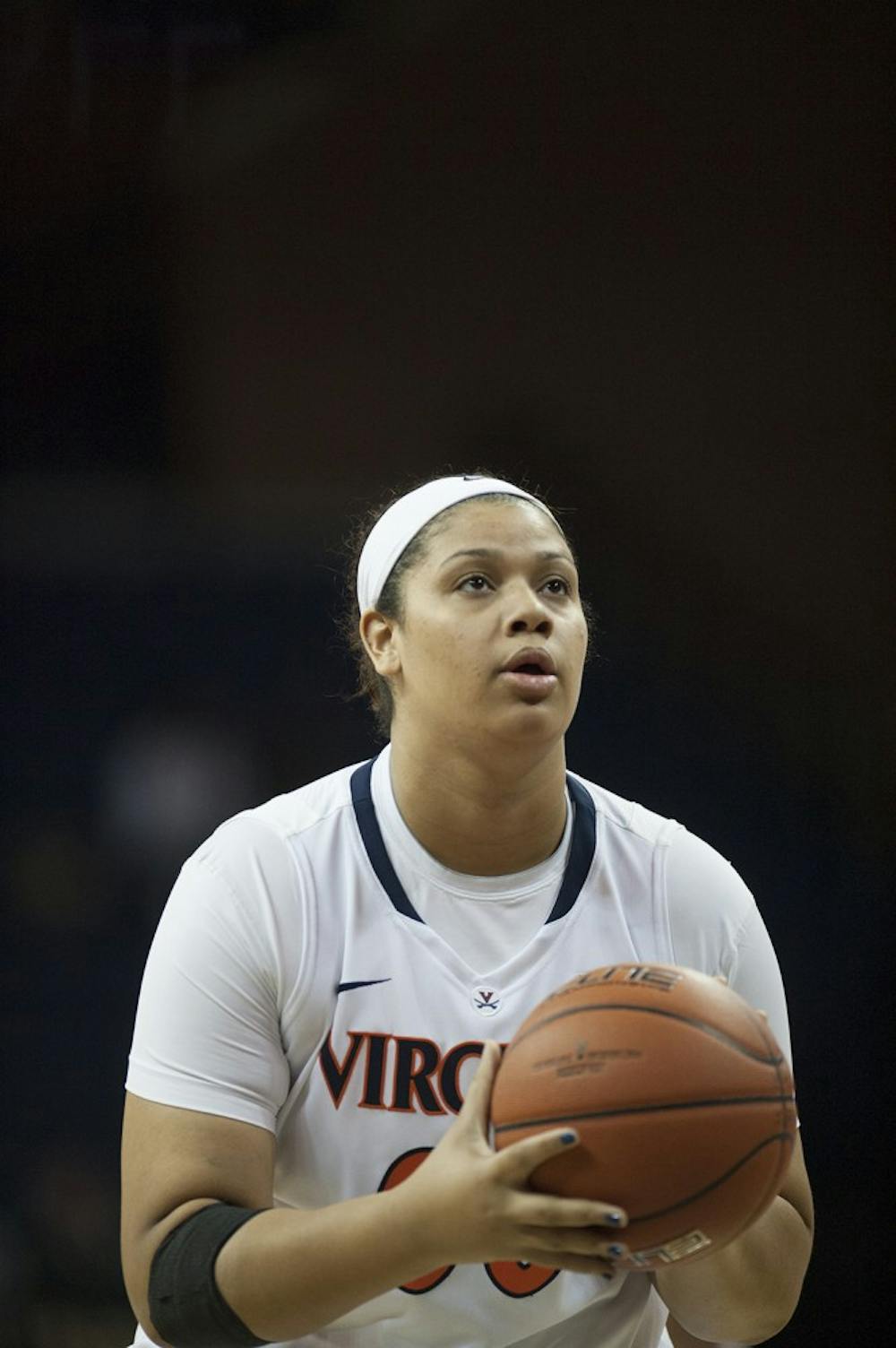 <p>Freshman center Debra Ferguson chipped in four points and three rebounds in 10 minutes Monday night against Norfolk State, earning coach Joanne Boyle's praise.&nbsp;</p>