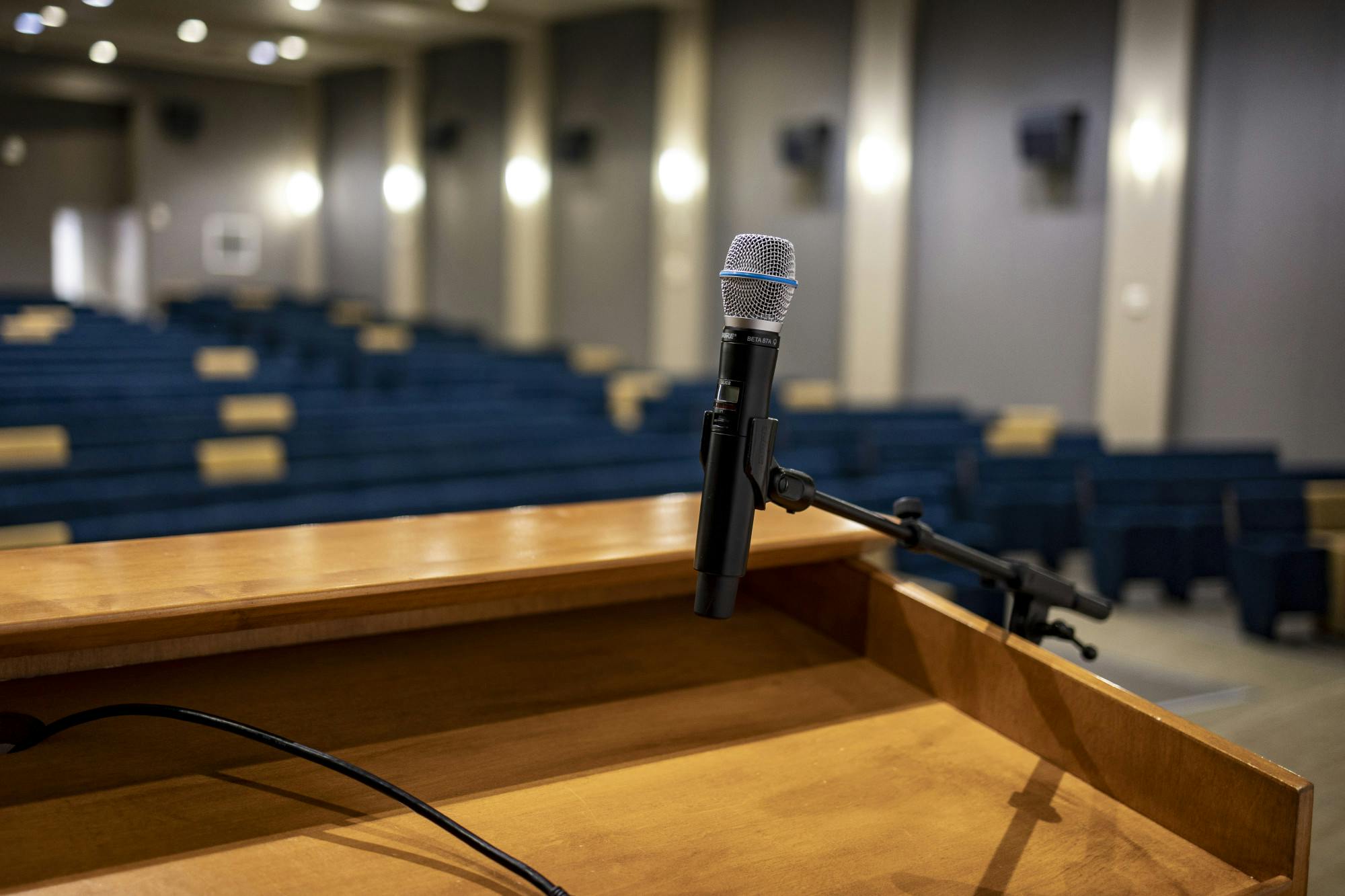 The right to free speech does not guarantee a space in which to speak comfortably.