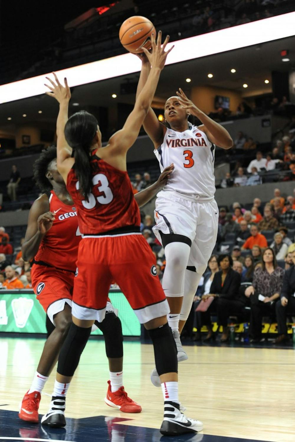 <p>Virginia’s main issue was its lack of rebounding ability, constantly giving up extra chances to the Flyers’ offense and preventing easy transition attempts.</p>