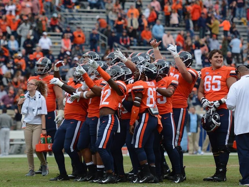 Virginia football has not been ranked in the AP Top 25 Poll since November 2011.