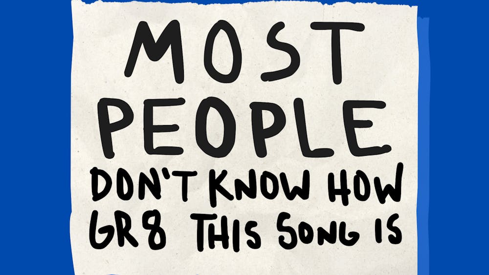 Throughout the set, I kept looking down at my gum-suspended poster.